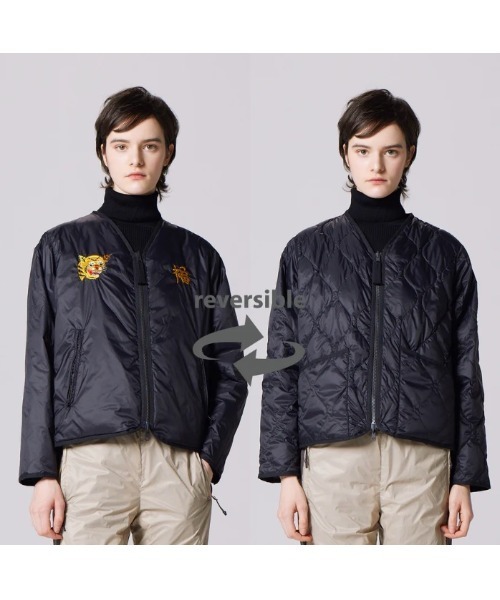 fridge（フリッジ）の「【TAION】タイオン REVERSIBLE "VETJAN" DOWN JACKET TAION-JK03JS（ダウンジャケット/コート・メンズ・ブラック/オリーブ/その他/ダークグリーン/カモフラージュ・LARGE/X-LARGE/MEDIUM/SMALL）」の17枚目の写真