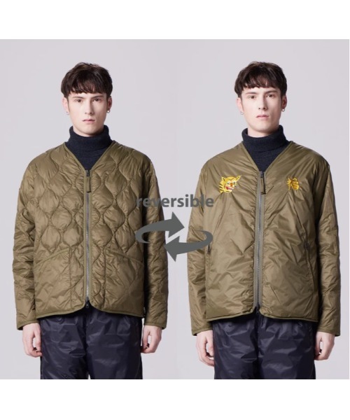 fridge（フリッジ）の「【TAION】タイオン REVERSIBLE "VETJAN" DOWN JACKET TAION-JK03JS（ダウンジャケット/コート・メンズ・ブラック/オリーブ/その他/ダークグリーン/カモフラージュ・LARGE/X-LARGE/MEDIUM/SMALL）」の18枚目の写真