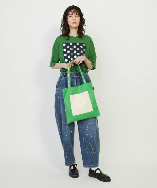 FRAPBOIS（フラボア）の「フラフェス ロゴトート24（トートバッグ・レディース・グリーン・FREE）」の14枚目の写真
