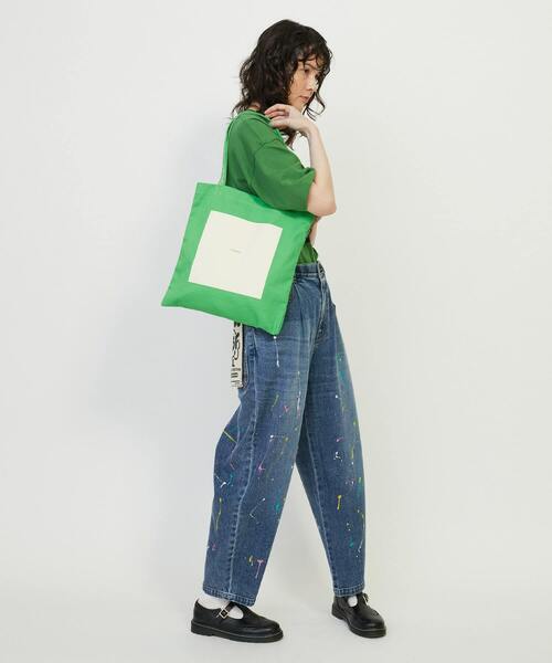 FRAPBOIS（フラボア）の「フラフェス ロゴトート24（トートバッグ・レディース・グリーン・FREE）」の11枚目の写真