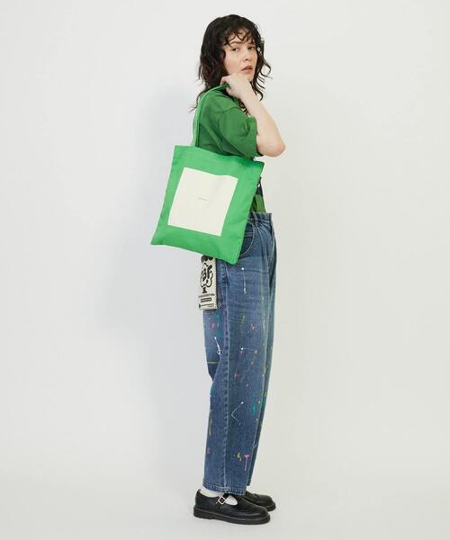FRAPBOIS（フラボア）の「フラフェス ロゴトート24（トートバッグ・レディース・グリーン・FREE）」の10枚目の写真