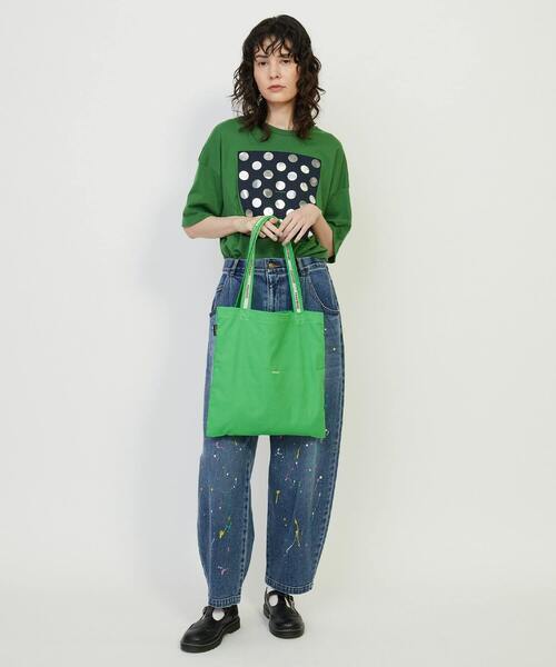 FRAPBOIS（フラボア）の「フラフェス ロゴトート24（トートバッグ・レディース・グリーン・FREE）」の9枚目の写真