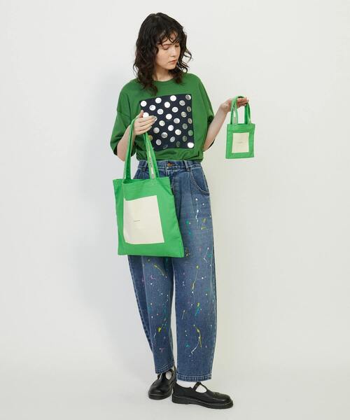 FRAPBOIS（フラボア）の「フラフェス ロゴトート24（トートバッグ・レディース・グリーン・FREE）」の8枚目の写真