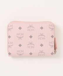 エムシーエム 【新品同様】MXSFSTA03QH001 MCM x HELLO KITTY ハローキティ 二つ折りジップカードウォレット ヴィセトス MCM（エムシーエム）の「MCM/エムシーエム/MCM x HELLO KITTY 二つ折り