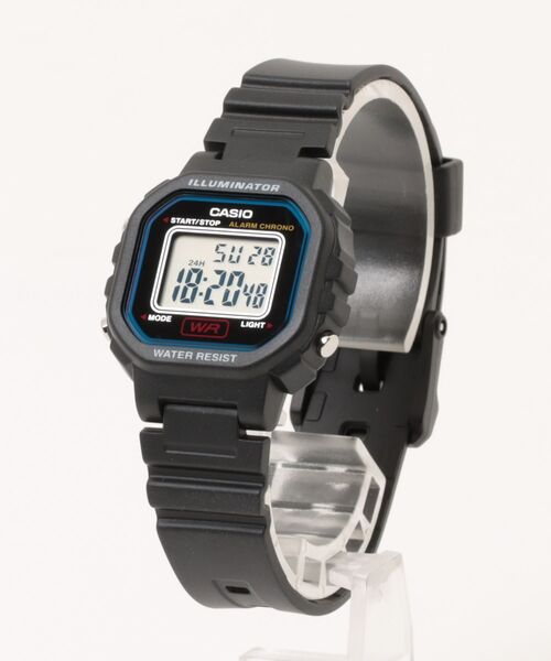 CASIO(カシオ)の「【CASIO(カシオ)】スタンダードデジタル ミニ(デジタル腕時計・レディース・イエロー/シルバー/ブラック系その他/レッド/ブラック/ブルー/ライトピンク/ピンク・FREE)」の3枚目の写真