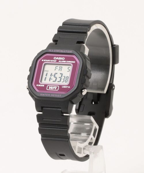 CASIO(カシオ)の「【CASIO(カシオ)】スタンダードデジタル ミニ(デジタル腕時計・レディース・イエロー/シルバー/ブラック系その他/レッド/ブラック/ブルー/ライトピンク/ピンク・FREE)」の7枚目の写真