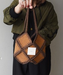 styiro | 【styiro black】パズルズトートバッグ 刺繍 立体(トートバッグ)