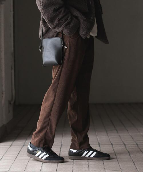 SENSE OF PLACE by URBAN RESEARCH（センスオブプレイスバイアーバンリサーチ）の「コーデュロイタックテーパードスラックス（その他パンツ・メンズ・ブラック/カーキ/ブラウン・MEDIUM/LARGE）」の10枚目の写真