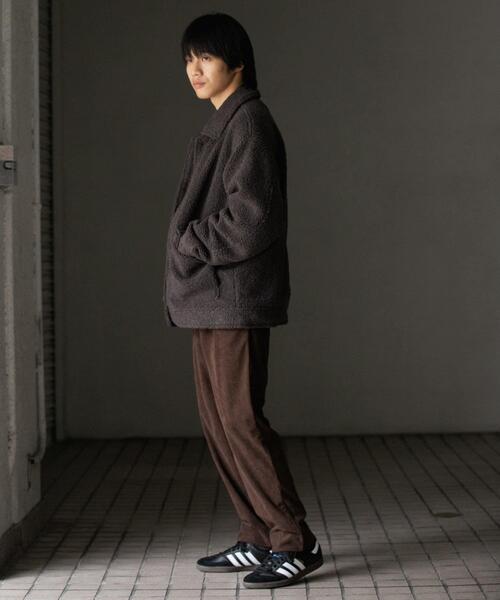 SENSE OF PLACE by URBAN RESEARCH（センスオブプレイスバイアーバンリサーチ）の「コーデュロイタックテーパードスラックス（その他パンツ・メンズ・ブラック/カーキ/ブラウン・MEDIUM/LARGE）」の15枚目の写真