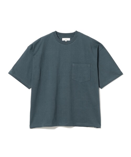 B:MING by BEAMS（ビーミングバイビームス）の「【WEB限定/ユニセックス】ヘビーウェイト クルーネック ビッグ Tシャツ（Tシャツ/カットソー・メンズ・ブラック/ブルー系その他/オフホワイト・S/XL/L/M）」の8枚目の写真
