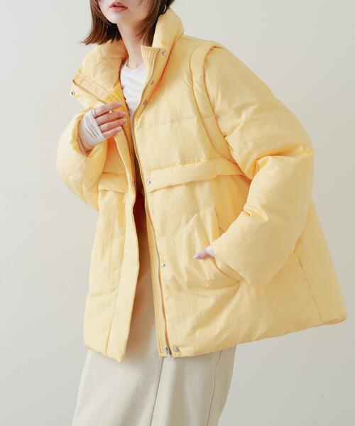 セール】『WEB/一部店舗限定』2WAYスタンドカラーダウン（ダウン