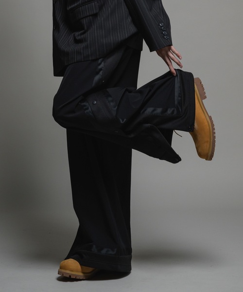 CASPER JOHN（キャスパージョン）の「Baggy track pants/バギートラックパンツ（その他パンツ・メンズ・ホワイト/ブルー/ブラック・LARGE/MEDIUM/SMALL/X-SMALL）」の19枚目の写真