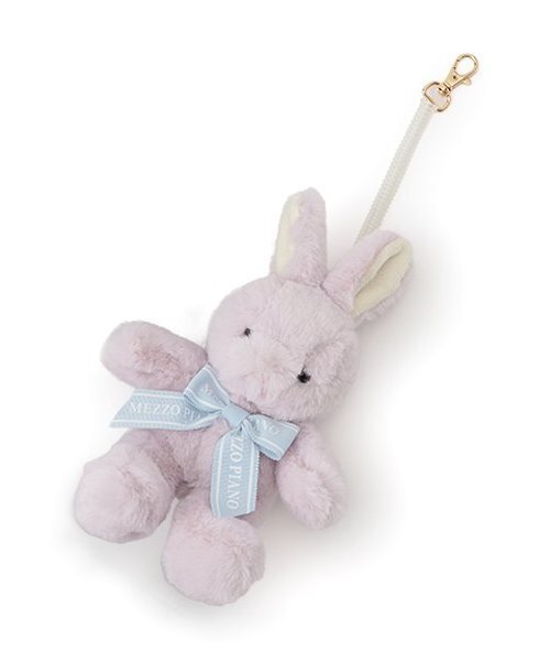 mezzo piano（メゾピアノ）の「うさぎぬいぐるみ パスケース（バック