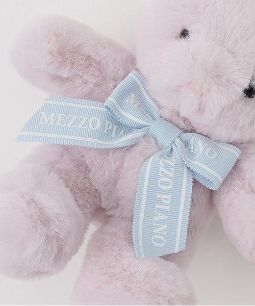 mezzo piano（メゾピアノ）の「うさぎぬいぐるみ パスケース（バック