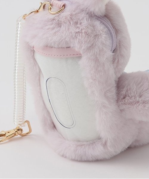 mezzo piano（メゾピアノ）の「うさぎぬいぐるみ パスケース（バック