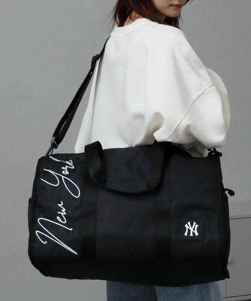 MLB（メジャーリーグベースボール）の「【MLB/メジャーリーグベースボール】ボストンバッグ（ボストンバッグ・メンズ・ブラック/カーキ/ネイビー・FREE）」の2枚目の写真