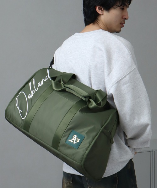 MLB（メジャーリーグベースボール）の「【MLB/メジャーリーグベースボール】ボストンバッグ（ボストンバッグ・メンズ・ブラック/カーキ/ネイビー・FREE）」の22枚目の写真