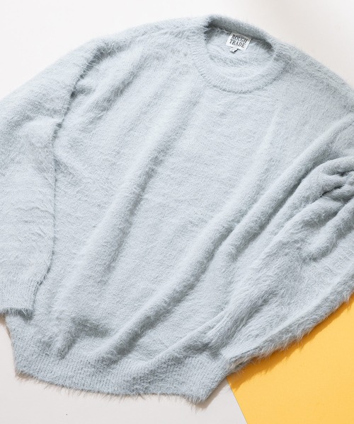 【ROUGH TRADE/ラフトレード】シャギークルーニット（ニット/セーター）｜ROUGH TRADE（ラフトレード）