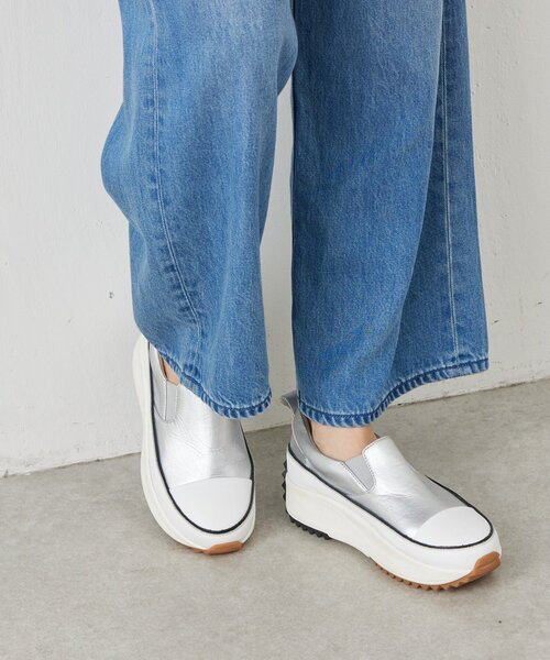 BEARDSLEY（ビアズリー）の「レザースリッポン（スニーカー）」 - WEAR