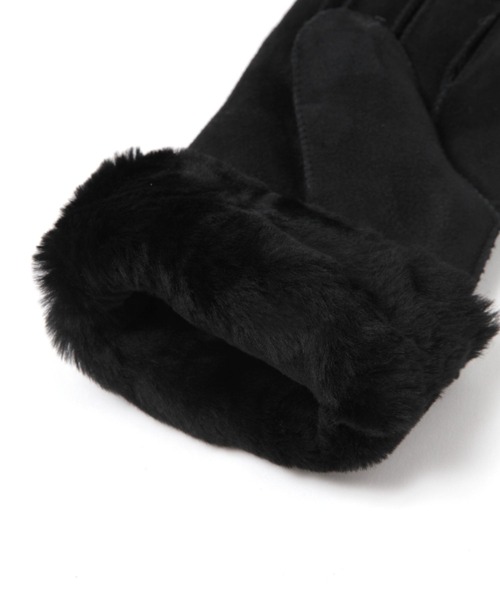 GLOBAL WORK（グローバルワーク）の「スマホタッチムートングローブ/152978（手袋・レディース・ブラウン/ブラック・ONE SIZE）」の16枚目の写真