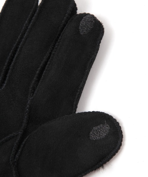 GLOBAL WORK（グローバルワーク）の「スマホタッチムートングローブ/152978（手袋・レディース・ブラウン/ブラック・ONE SIZE）」の5枚目の写真