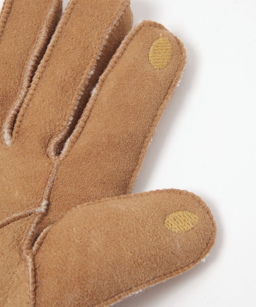 GLOBAL WORK（グローバルワーク）の「スマホタッチムートングローブ/152978（手袋・レディース・ブラウン/ブラック・ONE SIZE）」の8枚目の写真