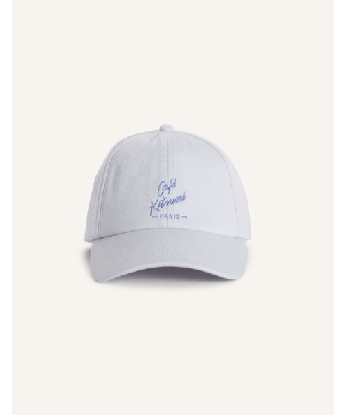 Maison Kitsune(メゾンキツネ)の「CAFE KITSUNE 6P CAP(キャップ・メンズ・オレンジ/グリーン/クリーム/ブラック/スカイブルー系・U)」の18枚目の写真