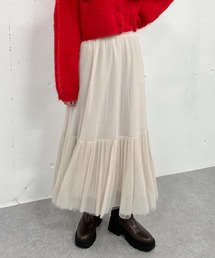 archives | チュールプリーツティアードスカート(スカート)