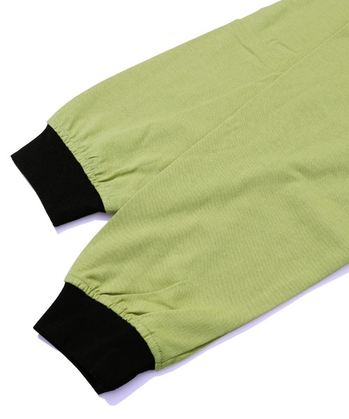 KRIFF MAYER Kid's Collection（クリフメイヤーキッズコレクション）の「ゲームシャツ風ロンT（Tシャツ/カットソー・キッズ・ブラック/カラフル/ライトグリーン/オフホワイト/ピンク・160/150/140/170/130/120）」の12枚目の写真