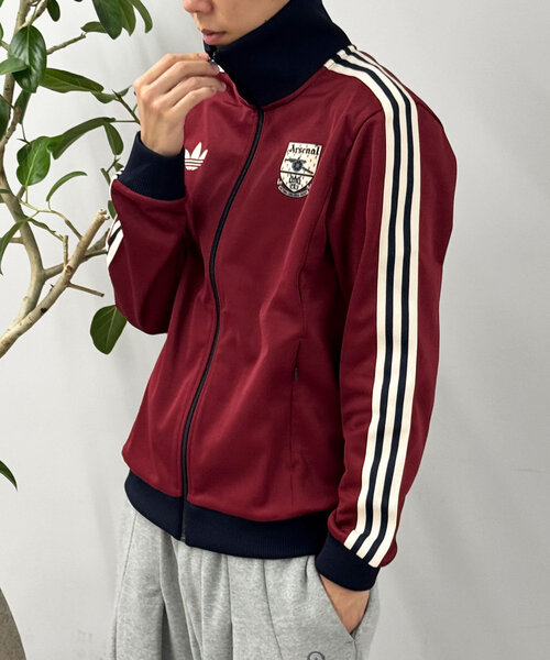 adidas（アディダス）の「【adidas/アディダス】FBLI トラックトップ（ブルゾン・レディース・ネイビー/ホワイト/レッド/ブラック・SMALL/X-LARGE）」の3枚目の写真