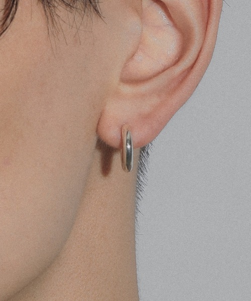 silver925】NeatHoop15mmPierce/ニート フープピアス15mm（ピアス（両