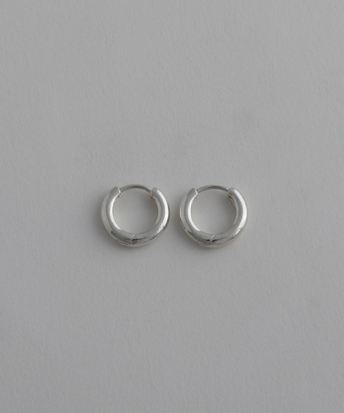 whoseA(フーシー)の「【silver925】NeatHoop15mmPierce/ニート フープピアス15mm(ピアス(両耳用)・メンズ・シルバー・FREE)」の14枚目の写真