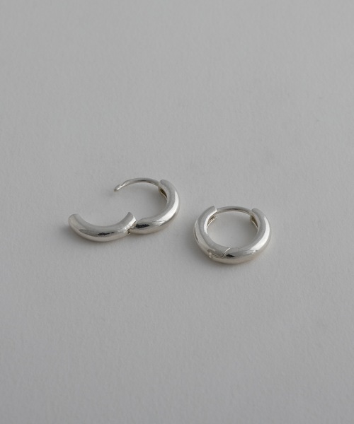 whoseA(フーシー)の「【silver925】NeatHoop15mmPierce/ニート フープピアス15mm(ピアス(両耳用)・メンズ・シルバー・FREE)」の17枚目の写真