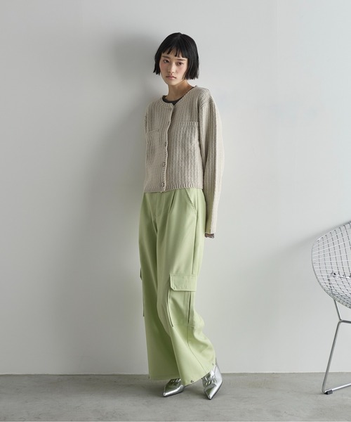 THE YOn(ザヨン)の「シャーリングアクセントポインテッドトゥミュール(パンプス・レディース・モカ/シルバー/ブラック/コーラル・37/39/38)」の18枚目の写真