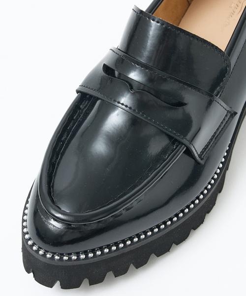 Au BANNISTER（オゥバニスター）の「【販売店舗限定】軽量 厚底ローファー（ローファー・レディース・ブラック/アイボリー/ブラック系その他/ブラック系その他2/ブラック系その他3・35/37/38/39/36）」の17枚目の写真