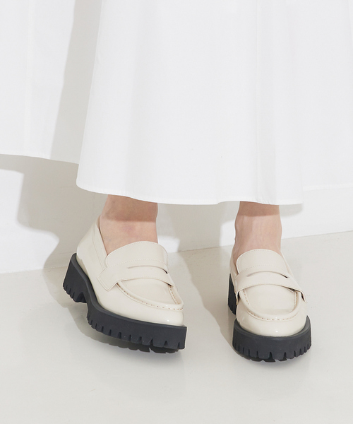 販売店舗限定】軽量 厚底ローファー（ローファー）｜Au BANNISTER