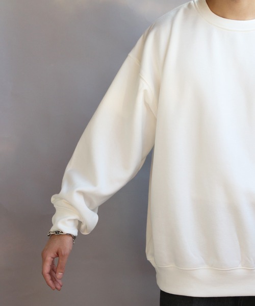 8(eight)(エイト)の「ビリヤード発砲プリントトレーナー(スウェット・メンズ・ブルーグレー/ブラック/オフホワイト・MEDIUM/LARGE)」の18枚目の写真