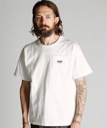 schott（ショット）の「Schott ショット WORK LABEL POCKET T-SHIRT ワークラベル ポケット Tシャツ（Tシャツ/カットソー）」