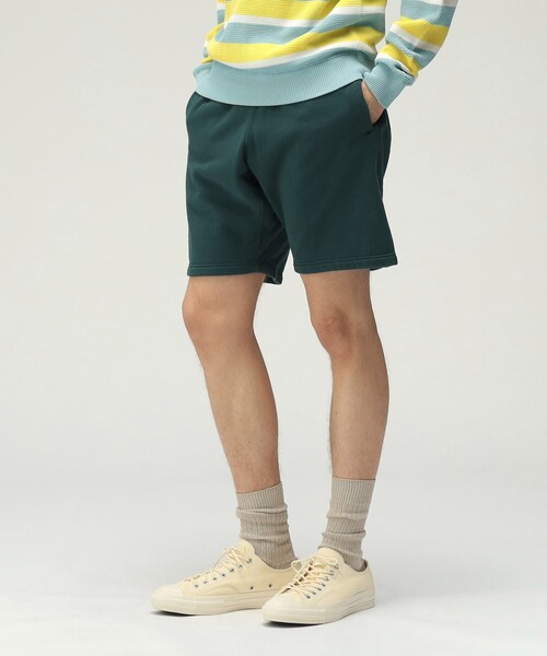 BEAMS PLUS（ビームスプラス）の「Sweat Shorts（その他パンツ・メンズ・ナチュラル/シルバー/グレー/ダークグリーン/ブラック/サックスブルー/ピンク/ネイビー/パープル・S/L/XL/M）」の13枚目の写真