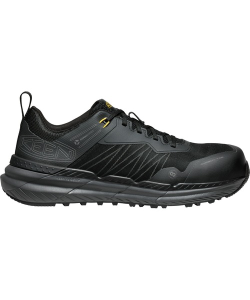 KEEN(キーン)の「SPEEDWORKS / スピードワークス / メンズ ワークシューズ(スニーカー・メンズ・ブラック・26.5cm/27cm/27.5cm/28cm/26cm)」の1枚目の写真