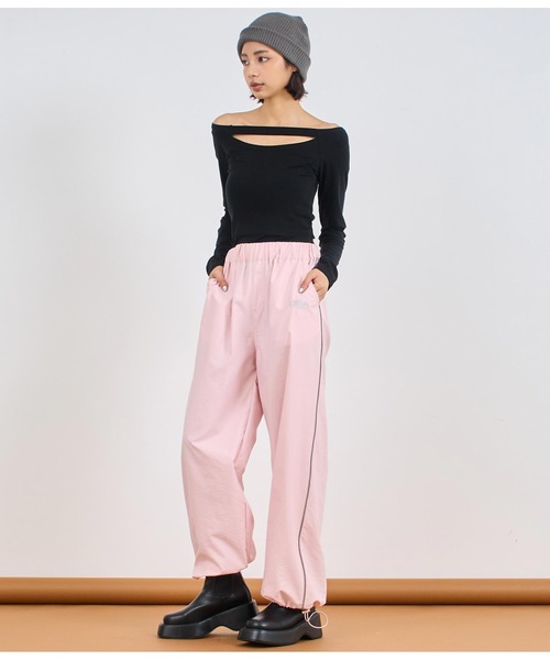 ANAP(アナップ)の「オフショルインナートップス(Tシャツ/カットソー・レディース・グレー/ブラック/ホワイト・FREE)」の19枚目の写真
