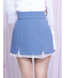 EATME | シアーレイヤードスリットミニスカート(スカート)