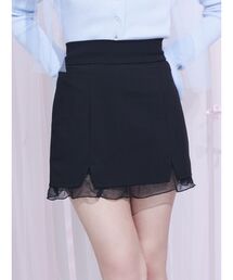 EATME | シアーレイヤードスリットミニスカート(スカート)