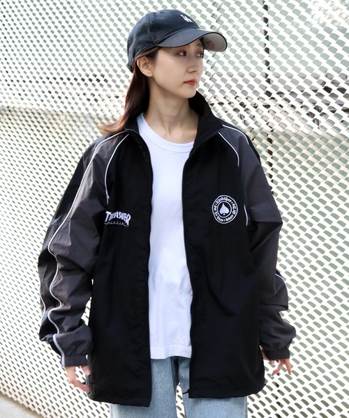 セール】【THRASHER/スラッシャー】ナイロン 配色切り替え トラック