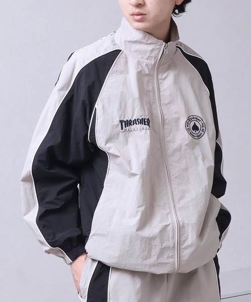 入荷なう 2024AW THRASHER スラッシャーナイロンジャンパー L ジャケット・アウター
