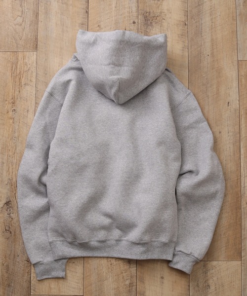 FRUIT OF THE LOOM（フルーツオブザルーム）の「【FRUIT OF THE LOOM/フルーツオブザルーム】SUPER COTTON HOODED SWEAT SHIRT/スーパーコットン プルオーバー フード スウェット（パーカー・メンズ・ブラック/ネイビー/杢グレー・S/M/XL/L）」の11枚目の写真
