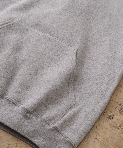 FRUIT OF THE LOOM（フルーツオブザルーム）の「【FRUIT OF THE LOOM/フルーツオブザルーム】SUPER COTTON HOODED SWEAT SHIRT/スーパーコットン プルオーバー フード スウェット（パーカー・メンズ・ブラック/ネイビー/杢グレー・S/M/XL/L）」の9枚目の写真
