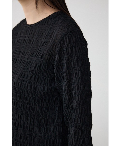 AZUL by moussy(アズールバイマウジー)の「カットレース長袖カットソー(Tシャツ/カットソー・レディース・ブラック/ライム/アイボリー・FREE)」の18枚目の写真