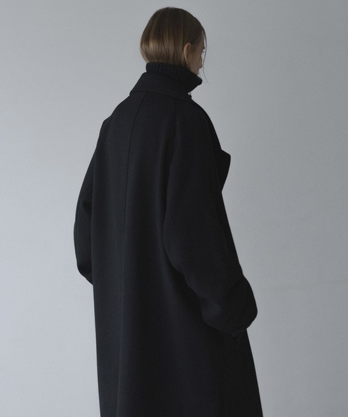 WOOL OVERSIZE LONG COAT (3way) / ウールオーバーサイズロングコート