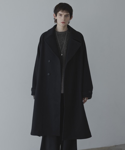 ROMEO GIGLI ロメオジリ ウールコート オーバーサイズシルエット WOOL OVERSIZE LONG COAT (3way) / ウールオーバーサイズロングコート